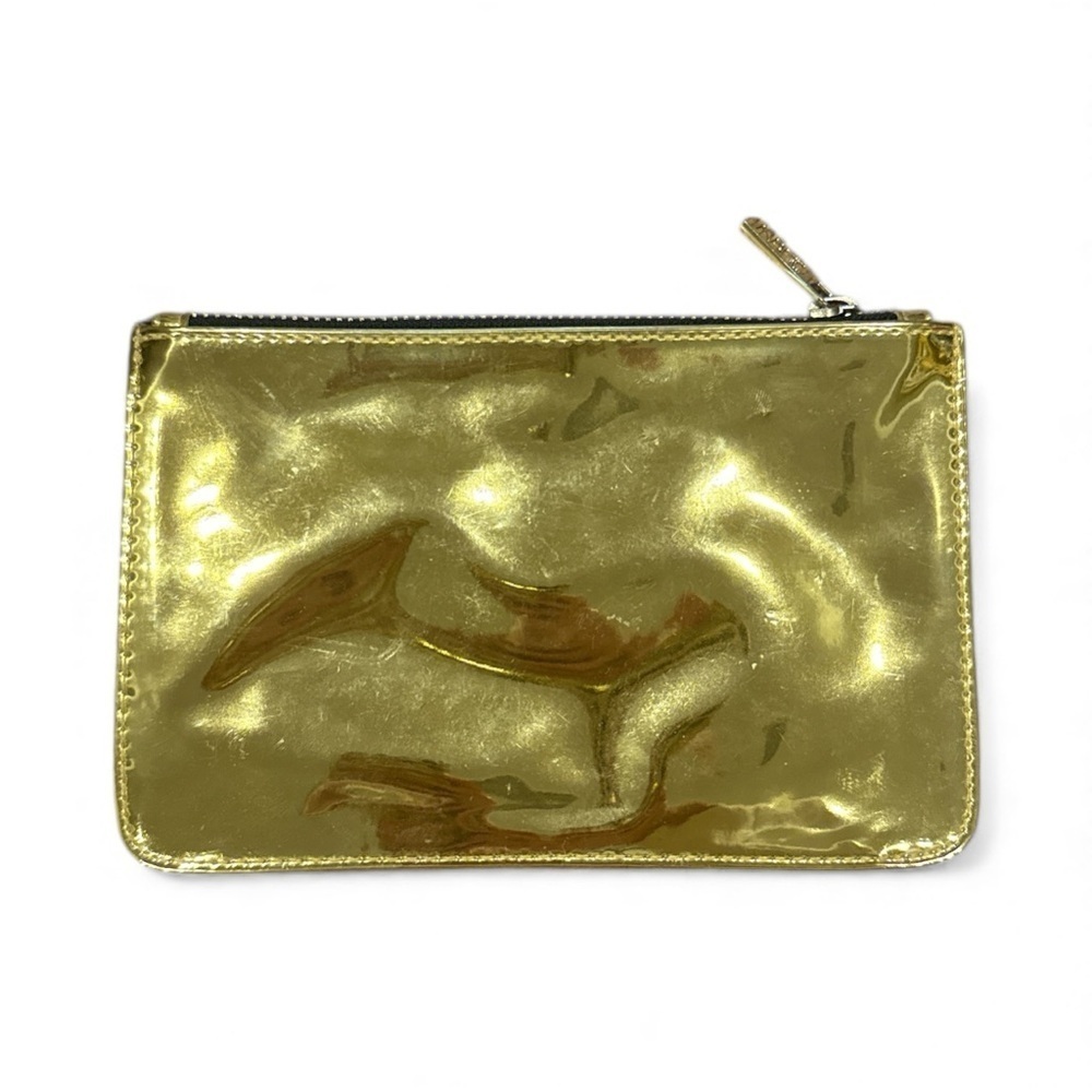 NARS Gold Metallic Lip-Embossed Clutch - Picture 2 of 4